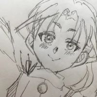のんびり絵を描くオプ