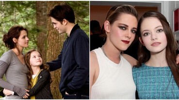 當年《Twilight》的 Bella & Renesmee 再度相見，這一幕太值得留念了！