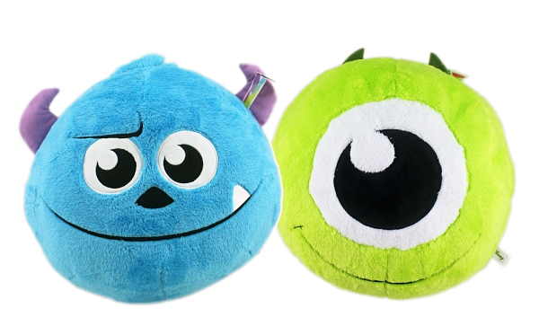【卡漫城】 大眼仔 暖手枕 大圓 36CM ㊣版 Mike 絨毛 抱枕 玩偶 午休枕 怪獸大學 MU 怪獸電力公司