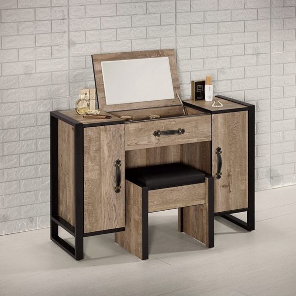 OB003-格雷森3.5掀鏡化妝台(19CM/537-3)【DD House】