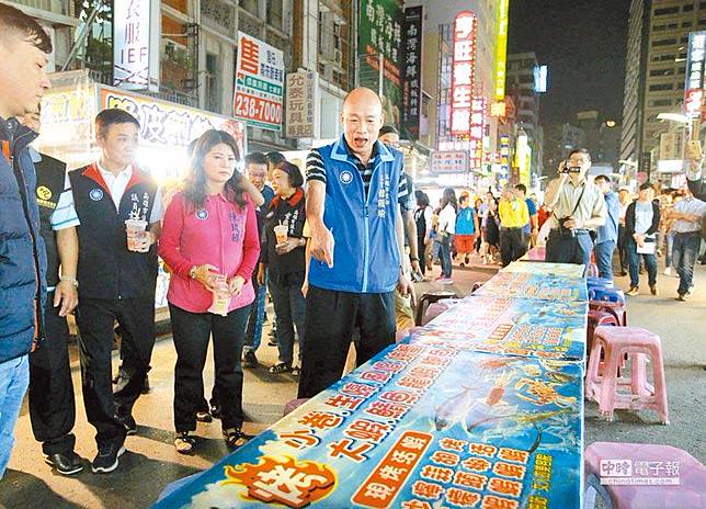 六合夜市街頭民調有玄機？網揭韓國瑜隱憂