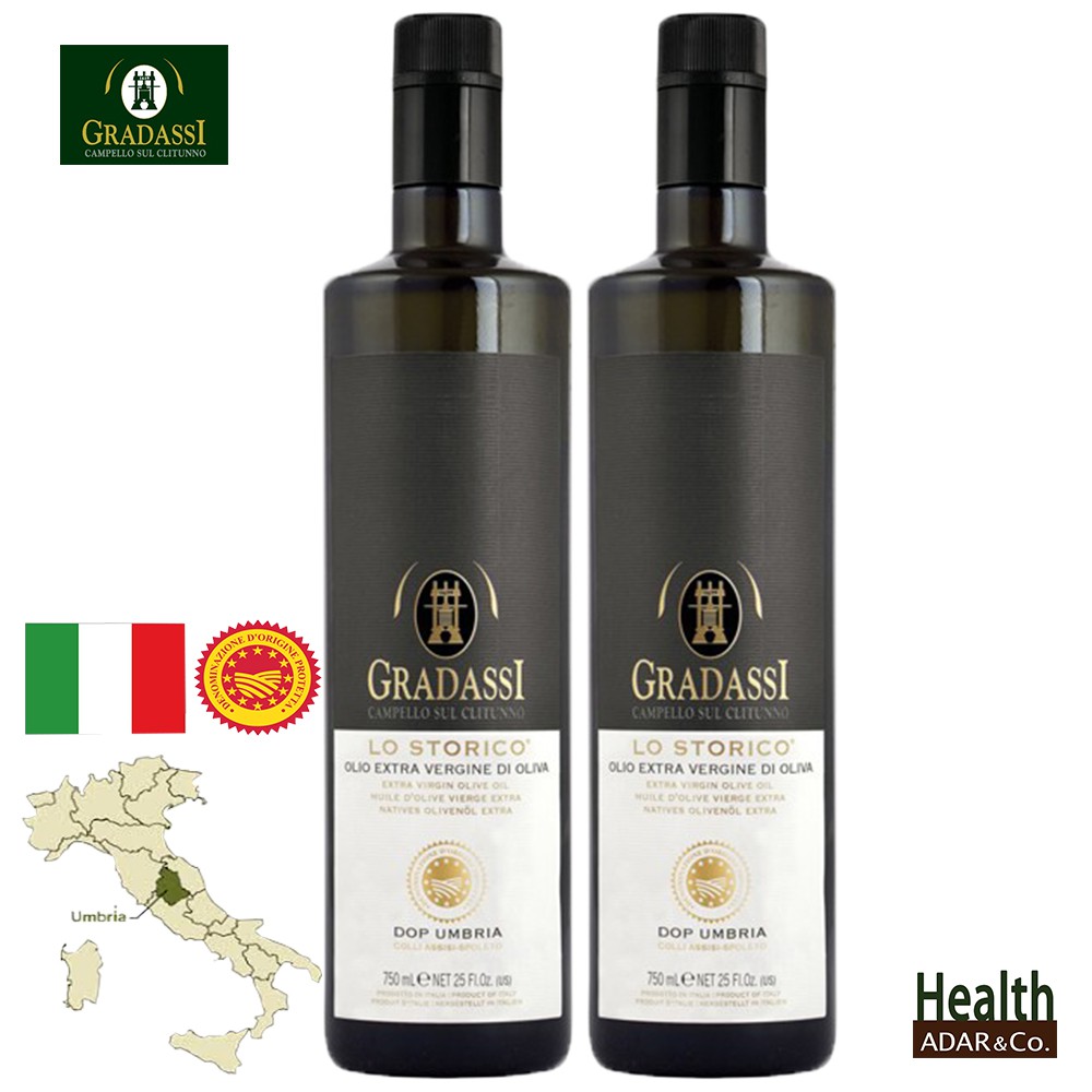 【GRADASSI 閣大喜】Lo Storico特級冷壓初榨橄欖油750ml 二入