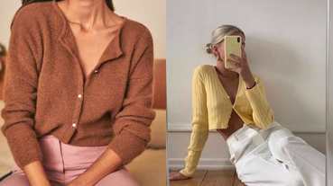 OL熱愛的「薄針織外套」是約會完勝單品？時尚部落客這3招穿搭術讓男友視線離不開妳！