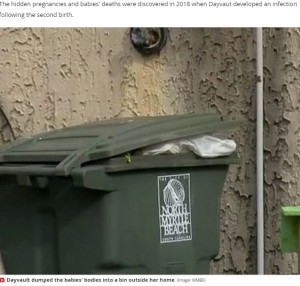 彼は子供を望んでいない トイレで2度出産した女 赤ちゃんをゴミ箱へ 米