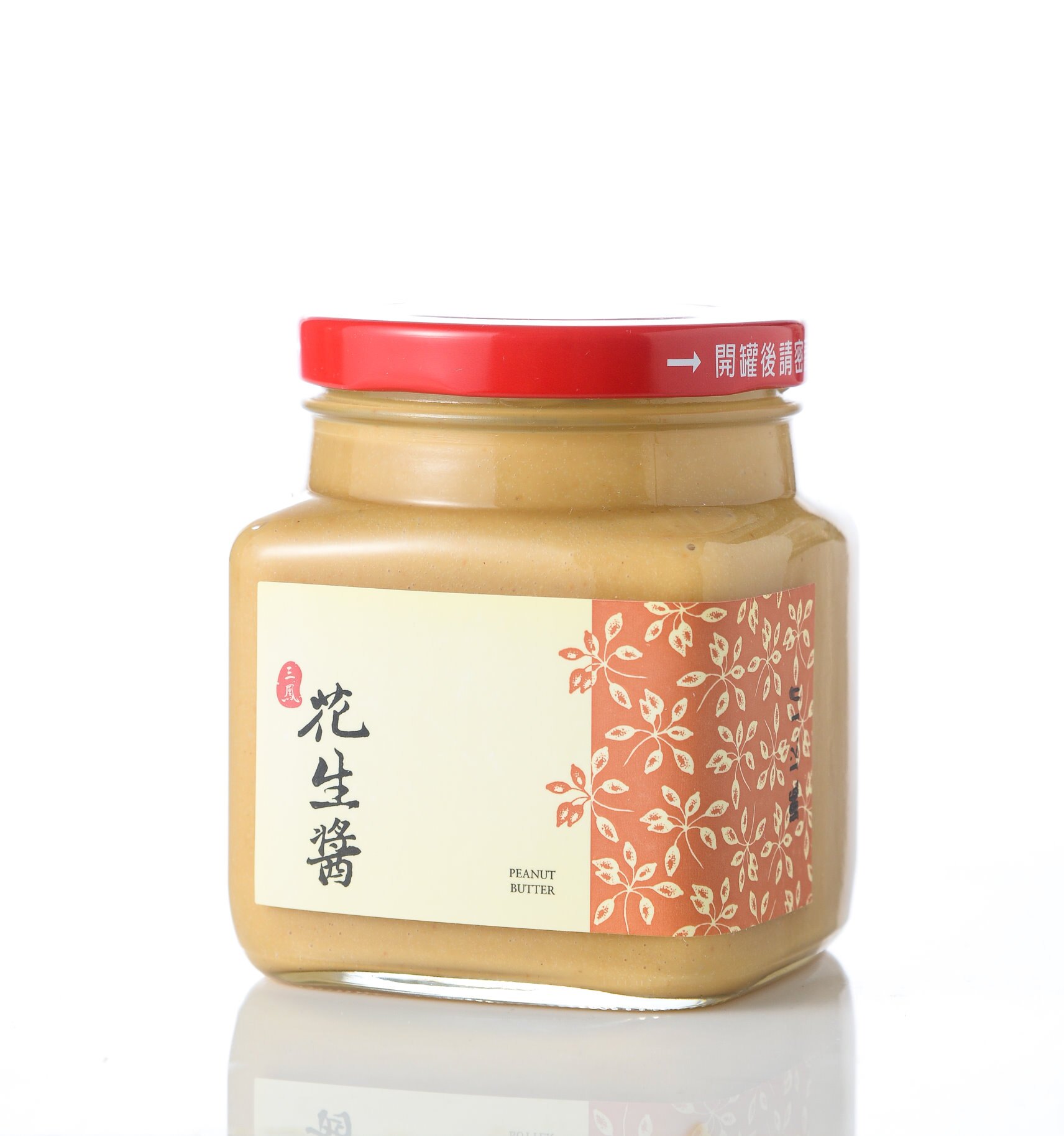 【三鳳】無糖花生醬360g