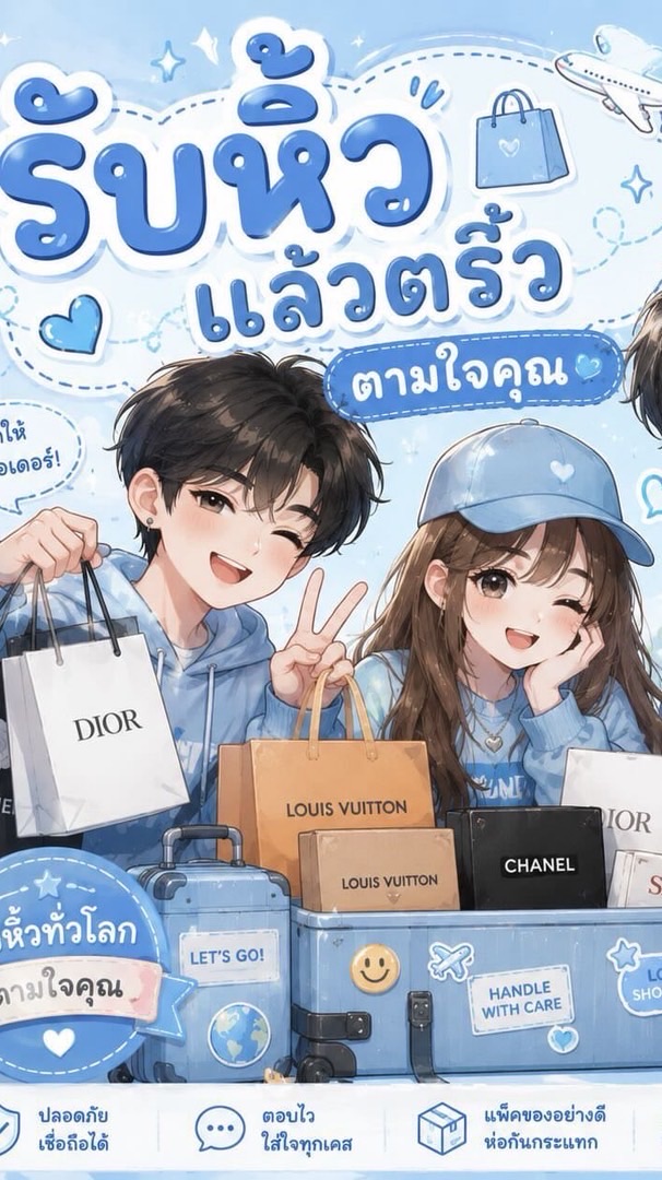 รับหิ้ว(ตริ้ว)ตามใจคุณ