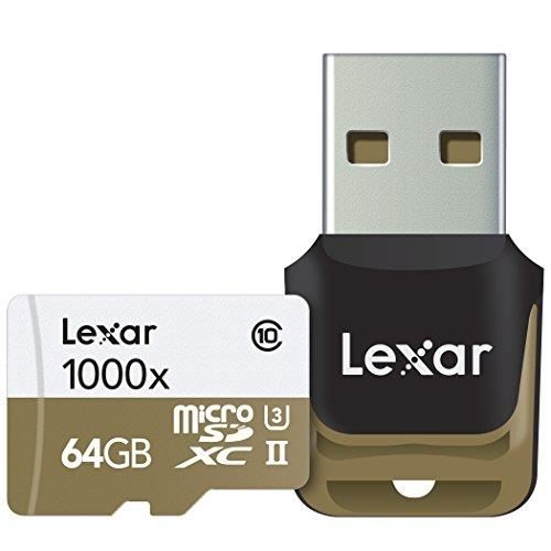 Lexar專業版1000x microSDXC 64GB UHS-II / U3