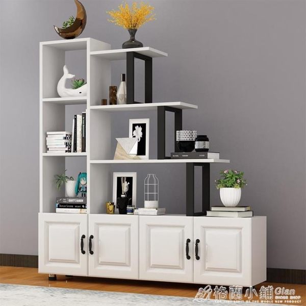 客廳隔斷酒櫃玄關櫃花架裝飾屏風沙發置物架現代簡約書櫃鞋櫃多層ATF 格蘭小舖