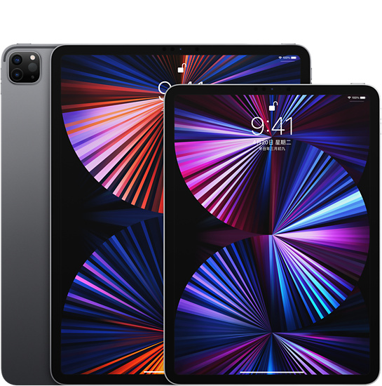 今年的 iPad Pro 系列，推出 iPad Pro 12.9 吋（第五代）及iPad Pro 11 吋（第三代），當中，12.9 吋改為 Liquid Retina Display XDR （mini LED）螢幕是兩者最大差異。