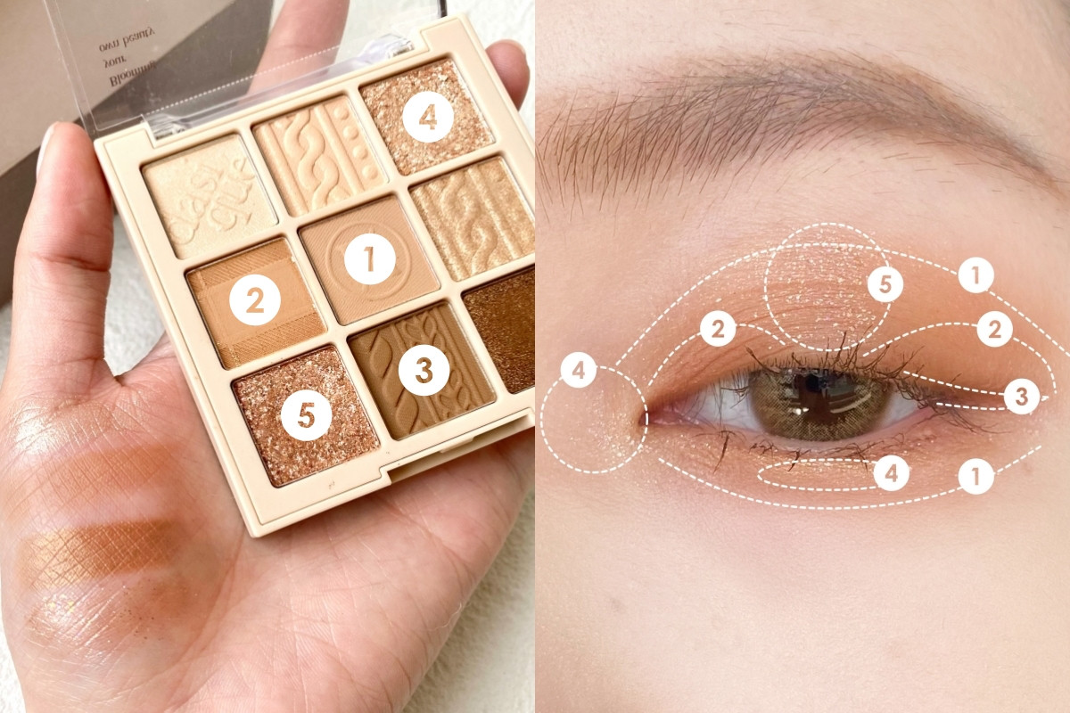 dasique 眼影盤 #15 榛果拿鐵，NT1,080