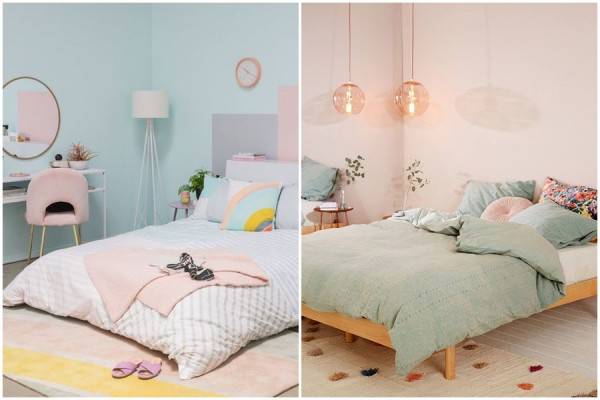 10 Desain Kamar  Kos Bertema Pastel Bikin Setiap Sudut 