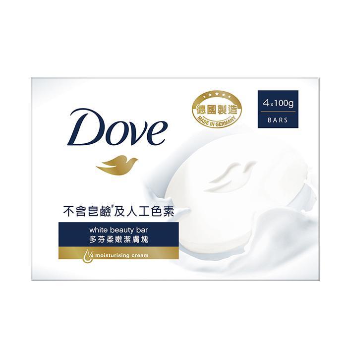 DOVE多芬 滋養柔嫩潔膚塊／清爽水嫩潔膚塊 4x100g (兩款任選)