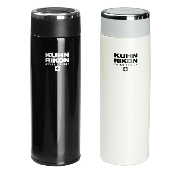 益康屋 KUHN RIKON 瑞士輕羽量真空保溫瓶430ml 白/黑