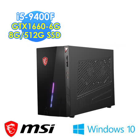 ●處理器：Intel Core i5-9400F ●記憶體：8GB DDR4 ●硬碟：512G M.2 PCIE SSD ●顯示卡：GTX1660 6G ●作業系統：Windows 10 ●無線網路：