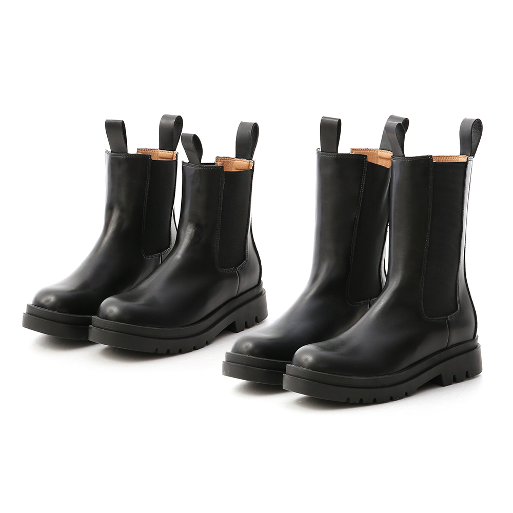 D+AF加厚鞋底切爾西中筒靴 切爾西靴