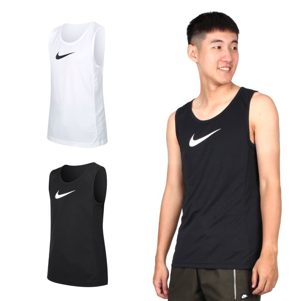 NIKE 男無袖背心(運動背心 無袖上衣 慢跑 路跑【03313127】≡排汗專家≡
