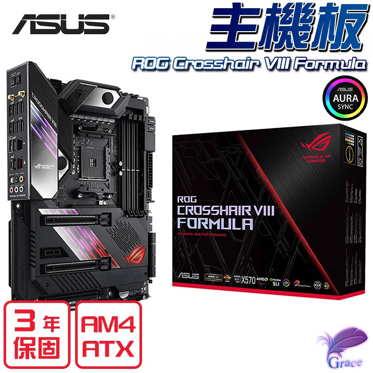 ● Crosshair VIII FormulaROG 與 EK Water Blocks 合力打造整合式 VRM 水冷解決方案，控制最新 AMD Ryzen 處理器的強大能力。 為了呼應水冷主題，R