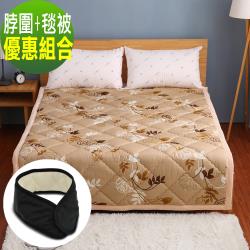 ◎MIT微笑標章，台灣製造|◎具多項認證|◎透氣性佳，可水洗商品名稱:卓瑩遠紅外線非動力式治療床墊未滅菌和卓瑩光波醫療用護頸未滅菌品牌:卓瑩種類:遠紅外線用床墊商品內容:棉被x1，脖圍x1尺寸:5呎x