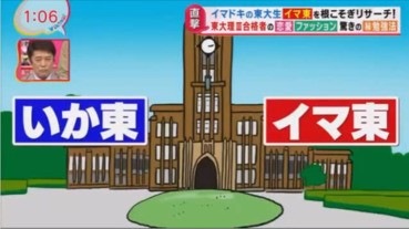 #日本節目：輕浮東大生與老實東大生