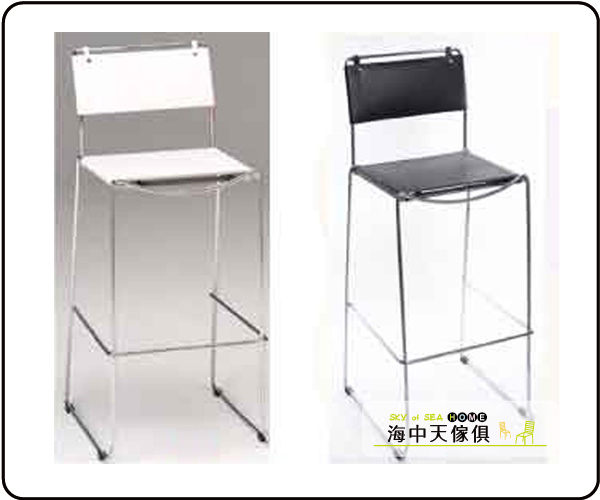 {{ 海中天休閒傢俱廣場 }} B-68 摩登時尚 吧檯桌椅系列 714-1 貝克漢吧椅