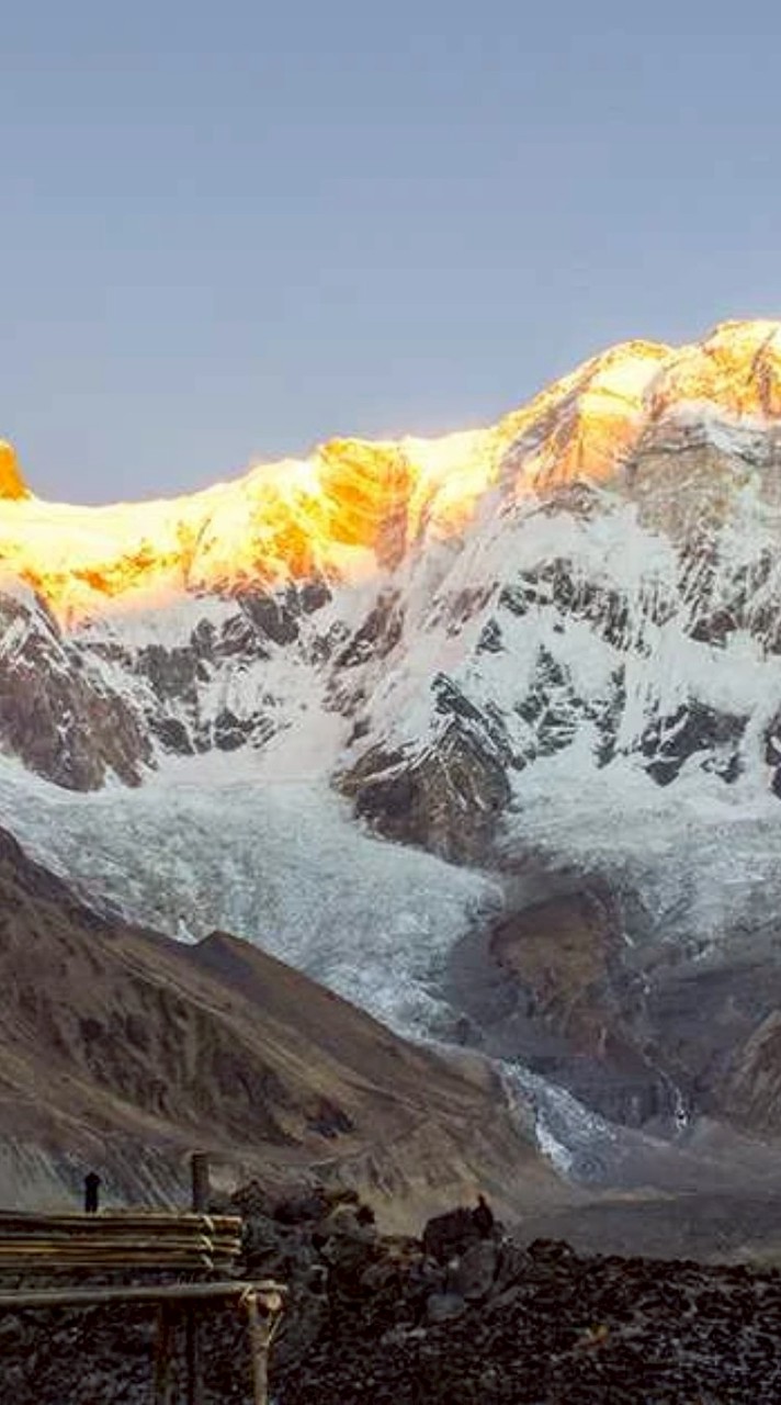 尼泊爾健行登山群