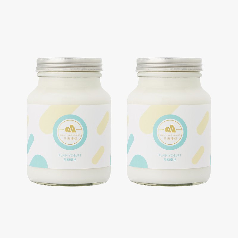 【無糖優格】600g 兩入 / 經典原味 / 牧場直送純鮮乳打造