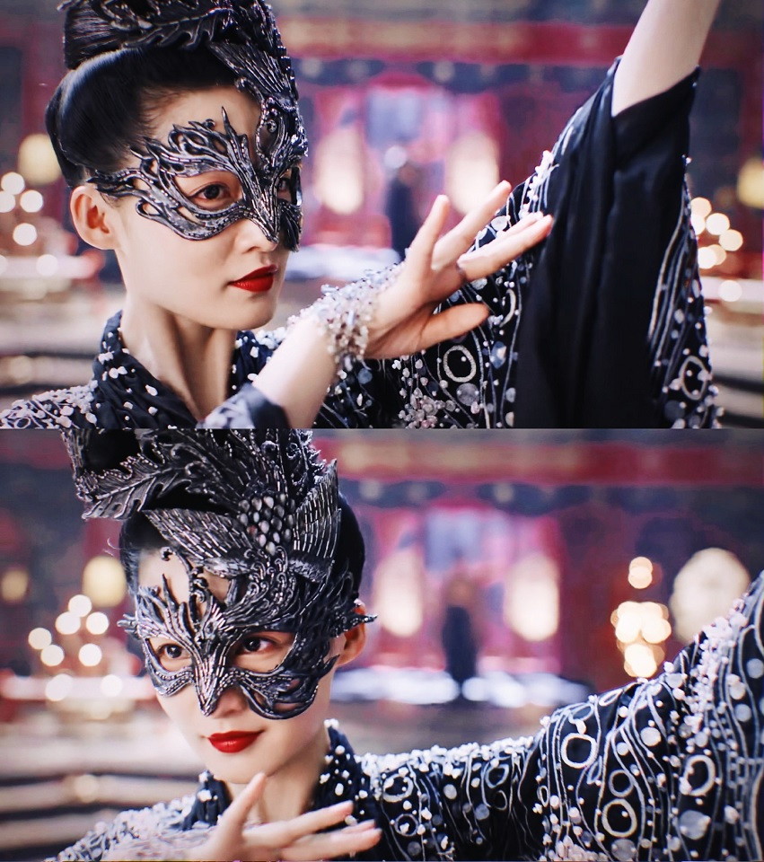 陸劇中一見驚鴻的面具殺1：李沁 飾演《錦繡南歌》沈驪歌