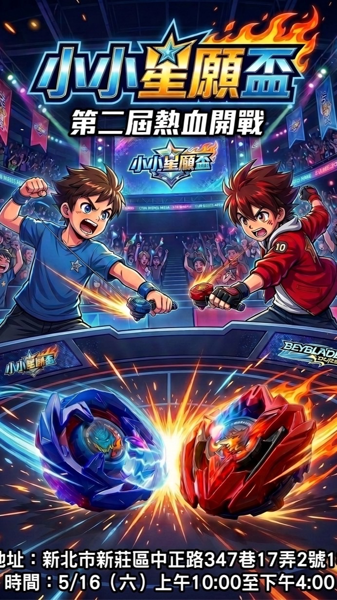 小小星願陀螺戰士