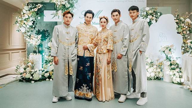 恭喜 角頭2 男星結婚娶網紅女友高顏值伴郎陣容曝光 Tvbs Line Today