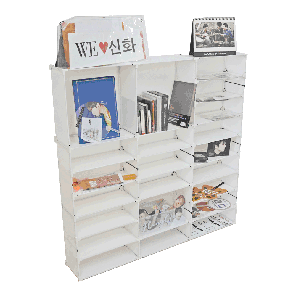 《齊天大師》14英吋多格多層組合櫃 收納 組合櫃 收納櫃 專輯櫃 衣櫃 床頭櫃 包包櫃 屏風 展示櫃 DIY組合櫃 書櫃