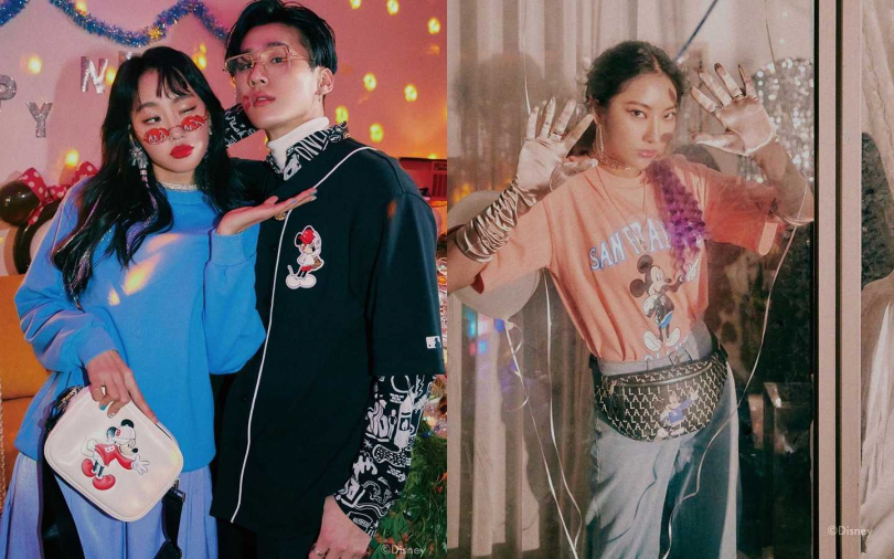 MLB KOREA將米奇＆米妮變裝休閒時尚，每一個圖案都讓人驚呼太可愛！（圖／翻攝自MLB KOREA IG）