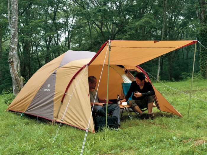 Amenity Dome 寢室帳 S使用圖