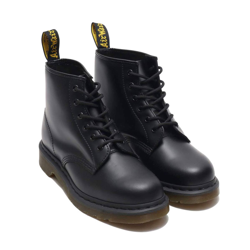 Dr.Martens - 101 6-EYE BOOT 基本款 6孔 馬丁鞋 中筒靴 (黑)