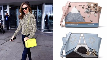 美得像藝術品！MICHAEL Michael Kors 城市圖騰系列包款，限量登場！