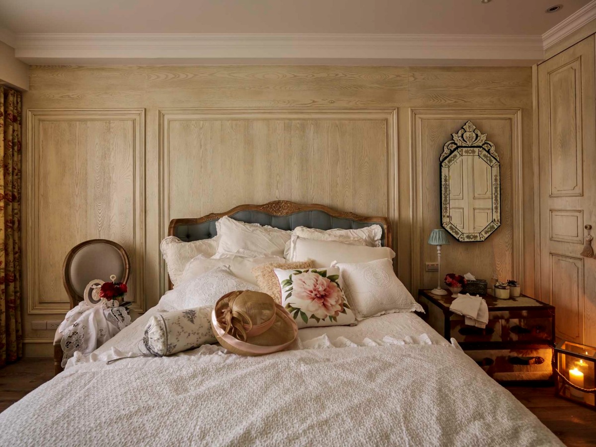 床頭設計；臥室設計；室內設計；居家裝潢