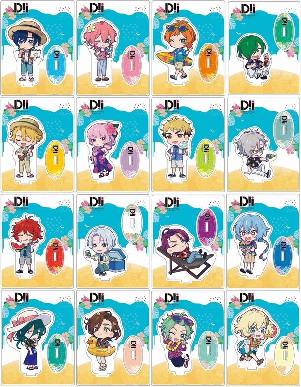 DREAM!ing ミニキャラトレーディング　アクリルデコキー DREAM!ing ミニキャラ トレーディングアクリルデコキー vol.1
