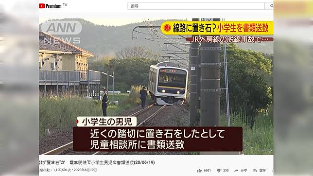 石頭放鐵道 害列車出軌日10歲男童 我在做實驗 Tvbs Line Today