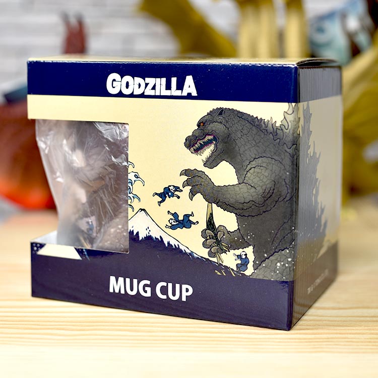 哥吉拉 馬克杯 附彩盒 日本販售正版品 GODZILLA 浮世繪風