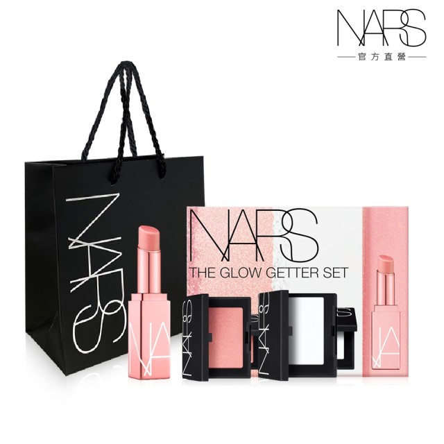 【NARS】裸光蜜粉餅唇頰迷你禮盒Orgasm
