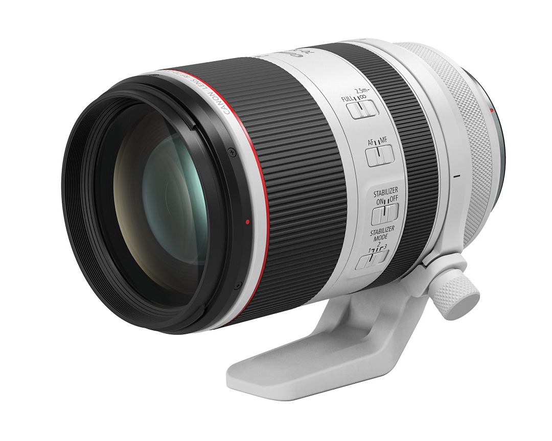 Canon 推出兩款 RF 望遠鏡頭：70-200mm F2.8L、85mm F1.2L，分別搭載輕量化技術與獨家 DS 鍍膜