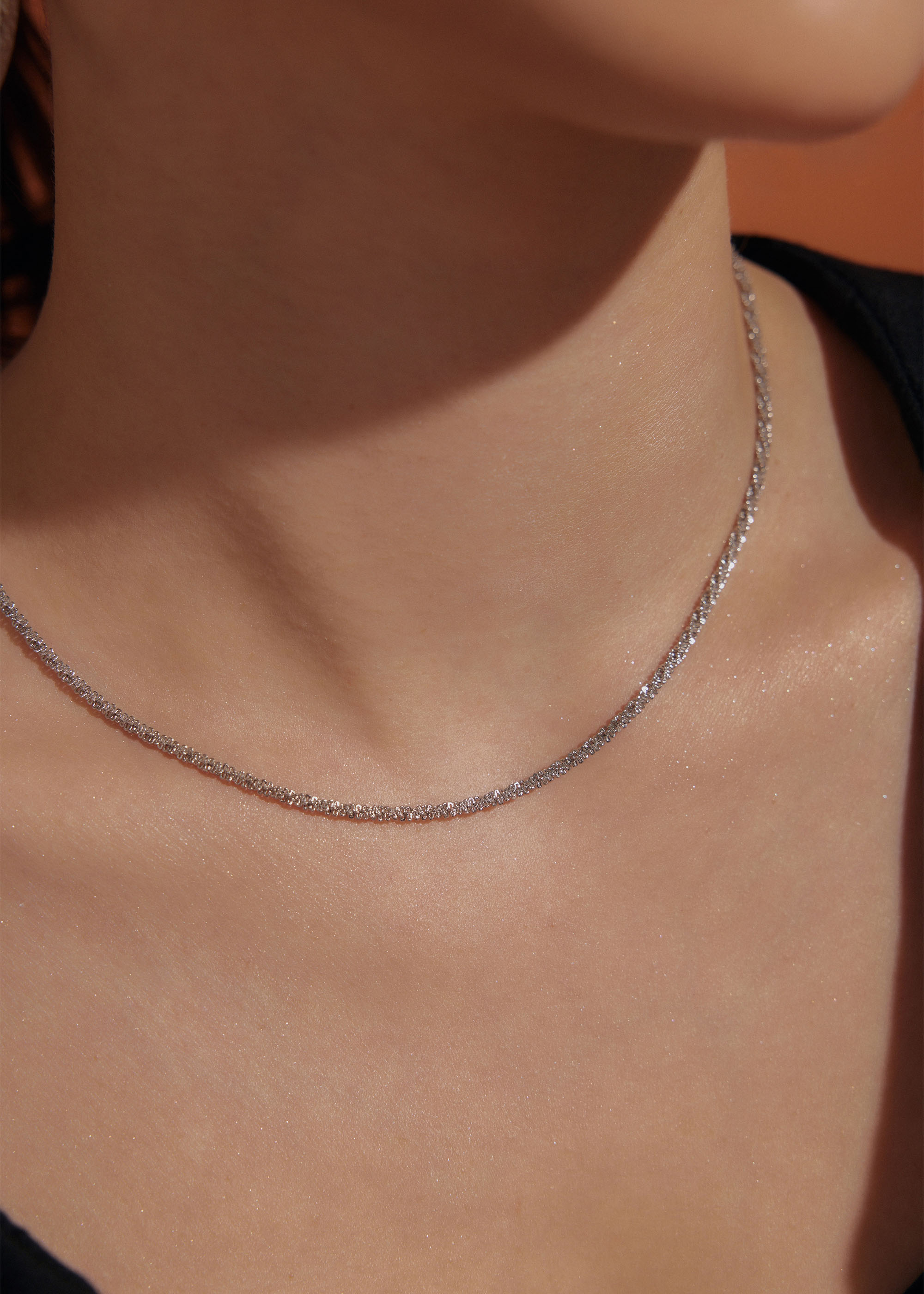 vacanza 亮面切割．純鋼項鍊