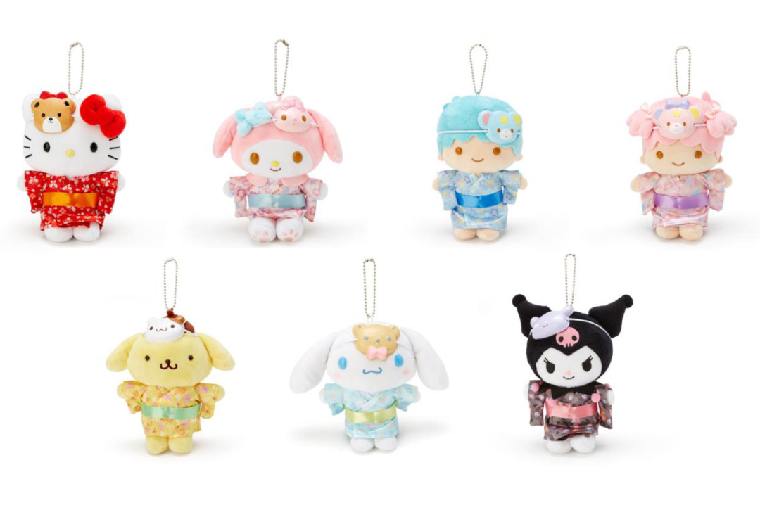 三麗鷗夏日祭典系列「浴衣娃娃」2,200日元（約NT$605）