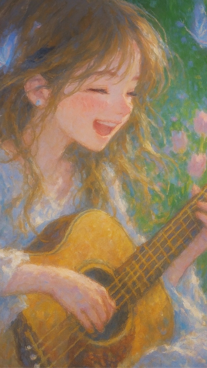ギター練習を真面目にやってるオプ
