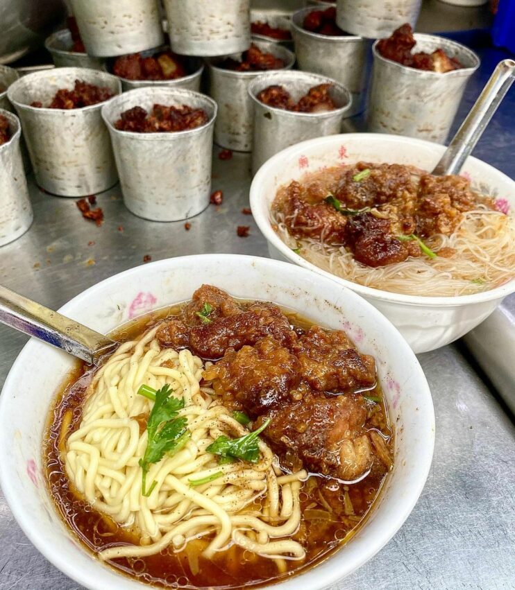 廟東夜市美食 清水排骨麵