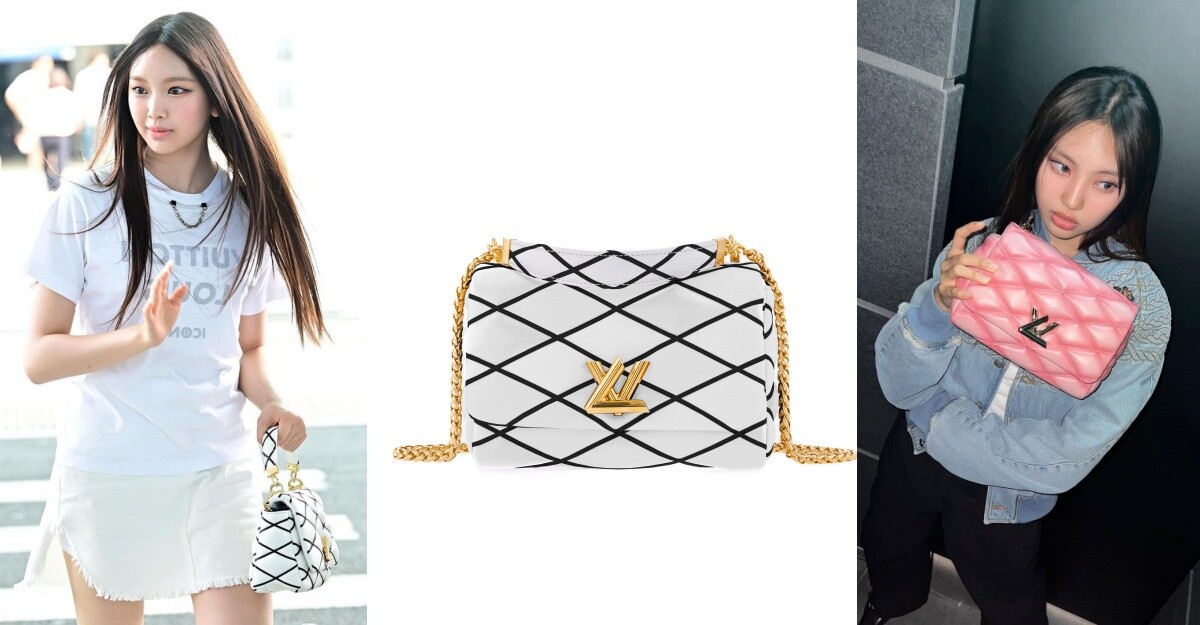 10.NewJeans Hyein：Louis Vuitton GO-14手袋