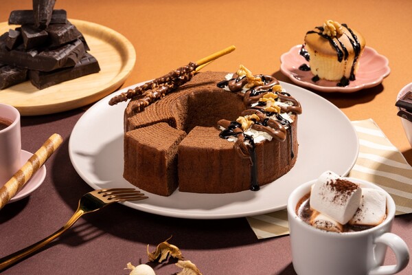 【廠商宅配】【微笑的樹】經典6吋厚切年輪蛋糕-黑鑽可可 6吋/個 免運