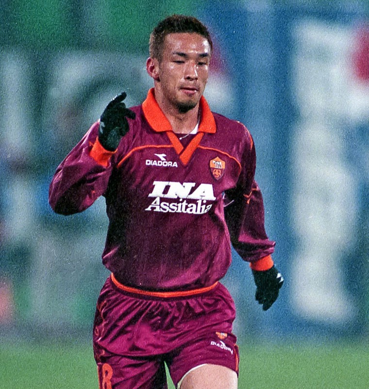 ASローマ 1999-2000 3rd 中田英寿 DIADORA-