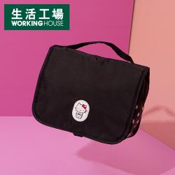 ◎授權限量商品|◎小巧易攜帶|◎多隔層,方便固定/分類品牌:生活工場種類:收納袋類型:收納掛袋主材質:PVC/合成皮顏色:黑色系尺寸:長24x寬20x高9公分組裝方式:不需