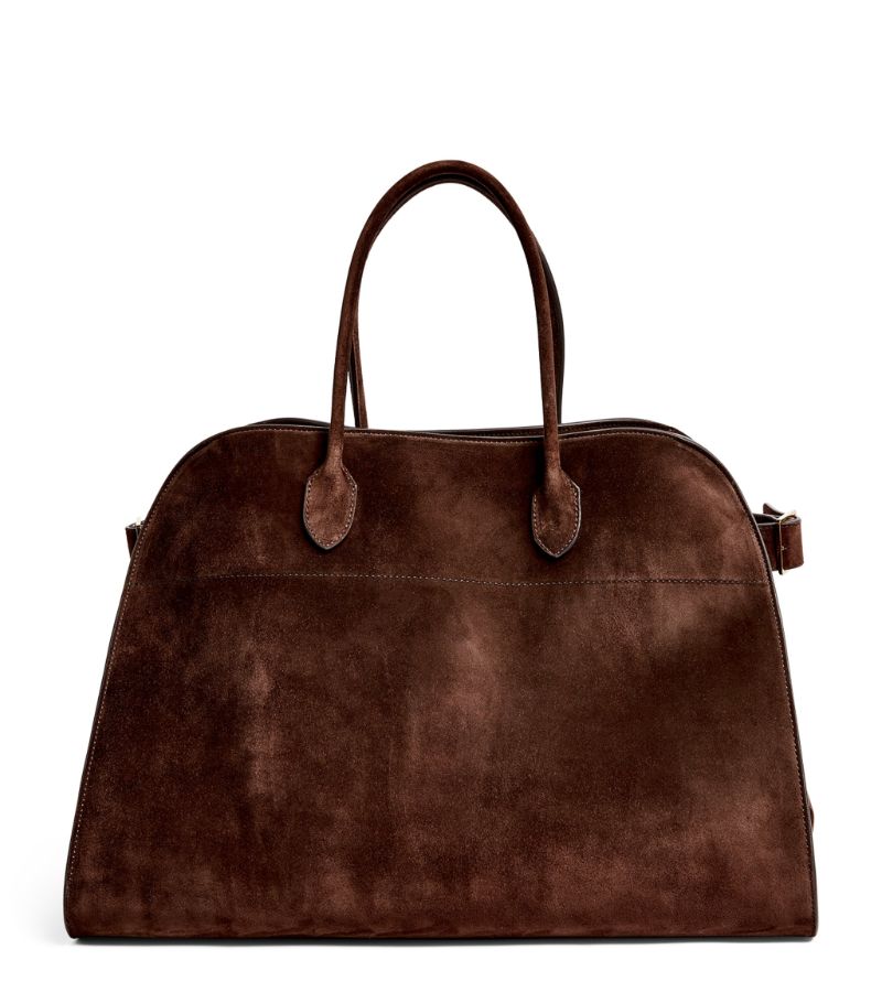 The Row Suede Margaux Tote Bag