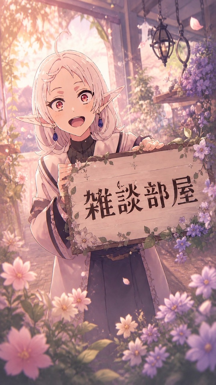 雑談部屋！【アニメ・漫画・ゲーム・勉強など】(無職転生好き多め)